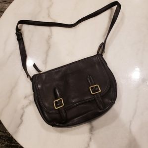 Frye Claude Crossbody Black Leather